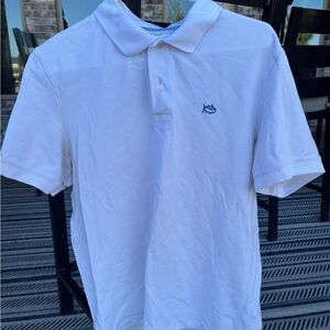 Southern tide white polo